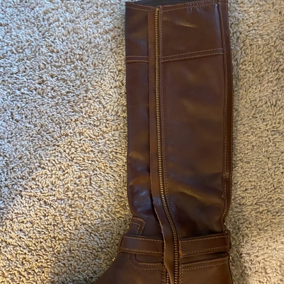 Tory Burch Flat Riding Boots - Picture 3 of 4